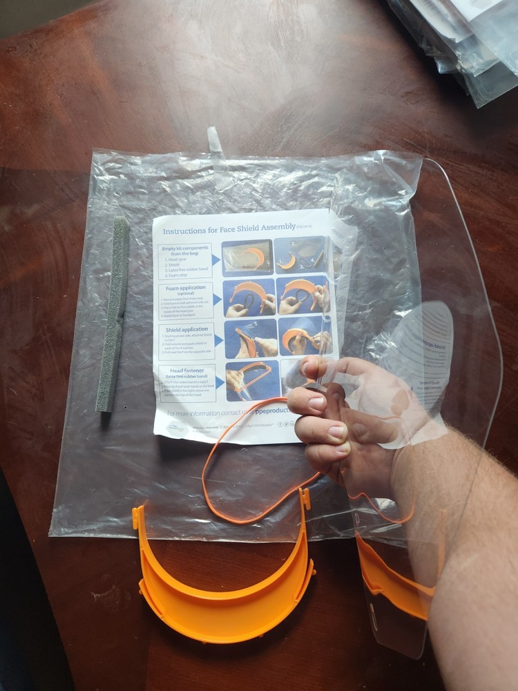 Novolex Face Shield Clear