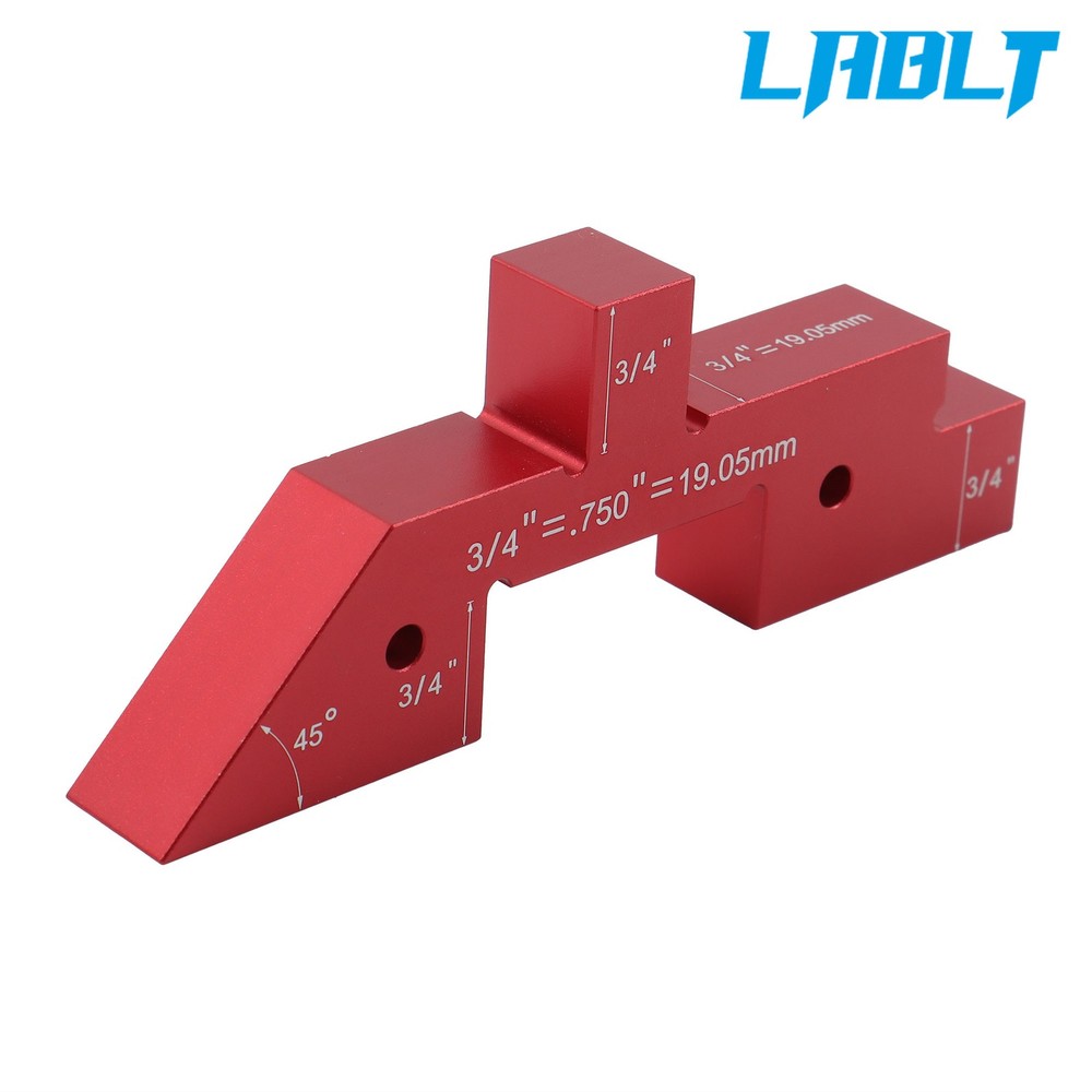 LABLT Height Gauge Router Table Setup Bars Precision Setup Blocks 14piece set
