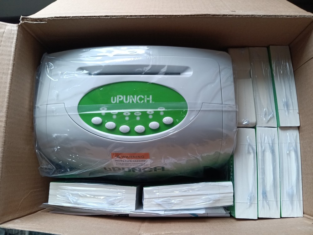 uPunch Complete Small Business Start-Up Kit, AutoAlign Time Clock System HN3000