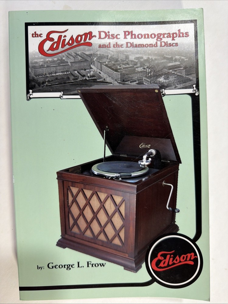 Edison Phonograph Disc ID$ Book 1908-Up Cabinets MORE