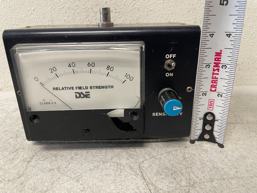 Vintage Relative Field Strength Meter DSE Sensitivity Tuning Tool