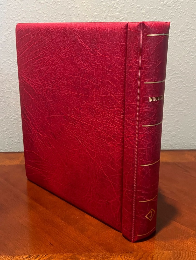 Lighthouse Turn Bar Binder & Slipcase Indonesia Album for Stamp Collecting ZAYIX