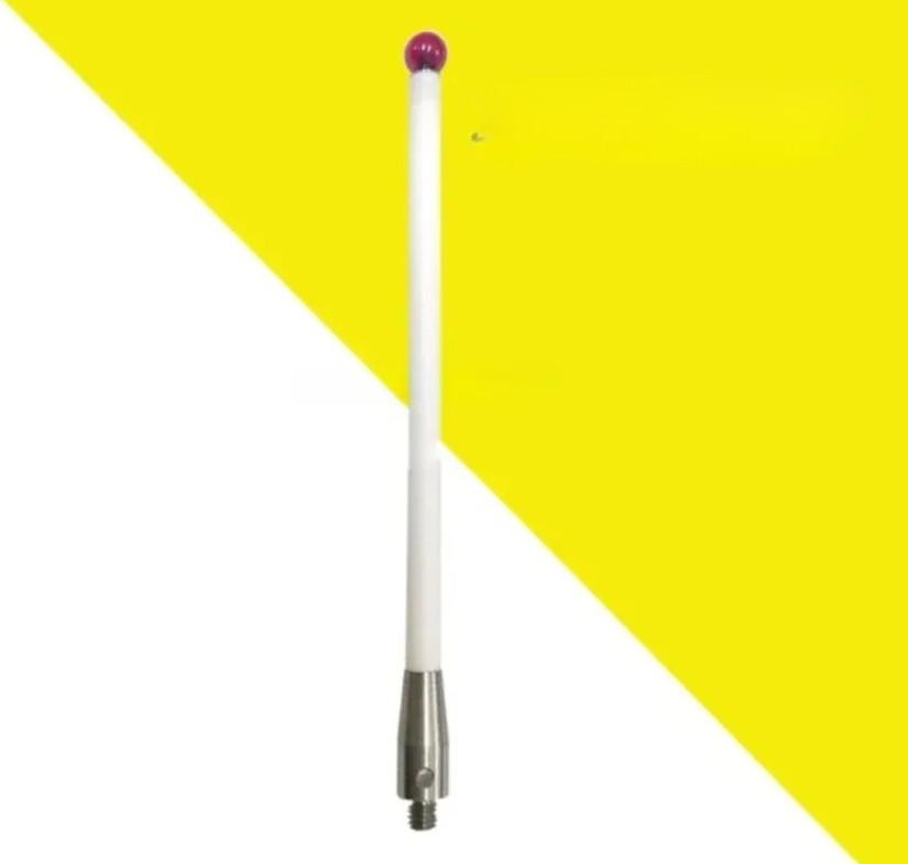 CMM Touch Probe M4 Thread 5mm Ruby Ball Tip Ceramic Stem L100mm for A-5000-9761