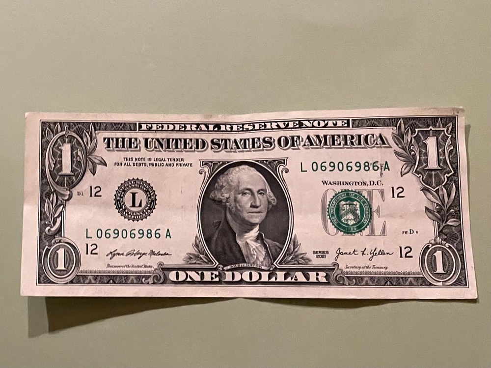 Rotator Flipper Fancy Serial Number One Dollar