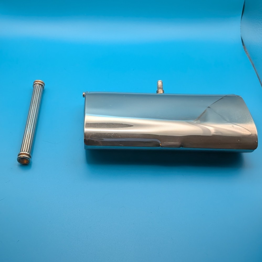 Silver Plated Brush Table Crumber Sweeper Catcher