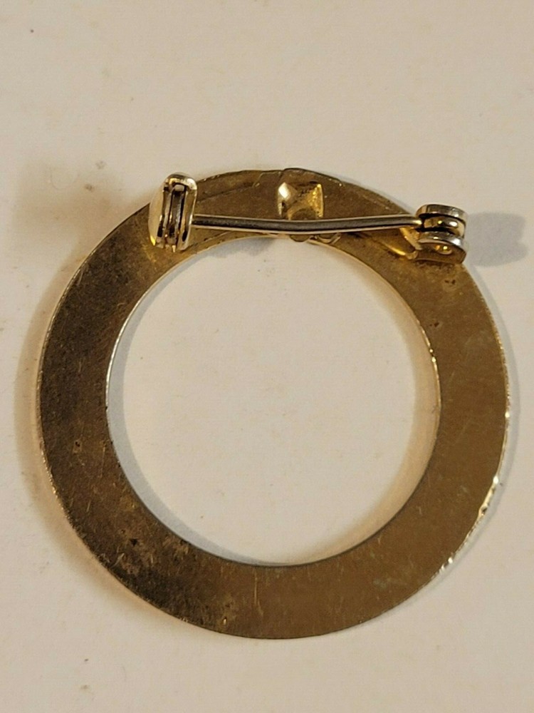 Vintage Circle Pin