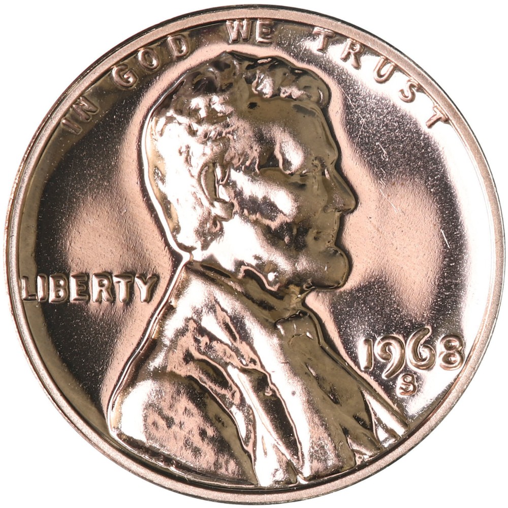 1968 S Lincoln Memorial Cent Gem Proof