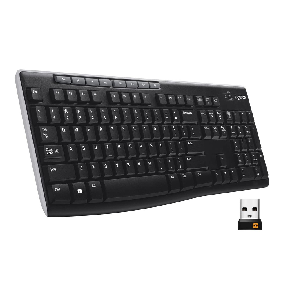 Logitech K270 Wireless Keyboard PC/MAC Includes Unifying Receiver 920-003051