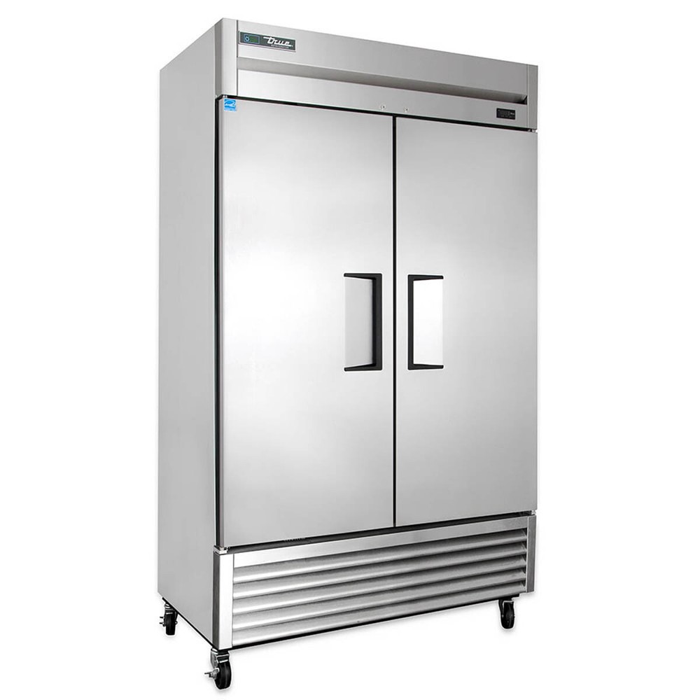 True T-43-HC 47" each-In Two Section Solid Swing Door Refrigerator, 43 Cu. Ft.