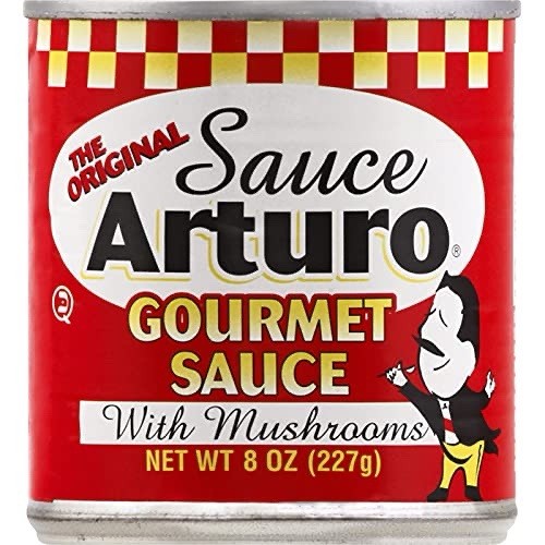 Sauce Arturo Gourmet Sauce with Mushrooms - (6) Cans (8) Oz