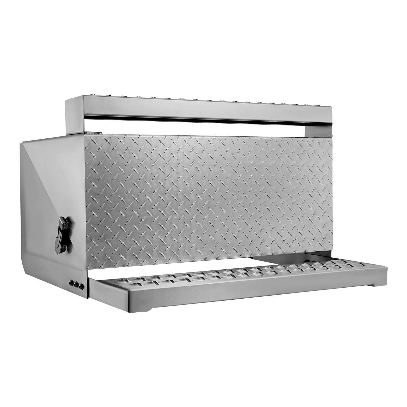 Uimoso Semi-Truck Aluminum Step Tool box 31" x 30" x 19" Durable Storage Box