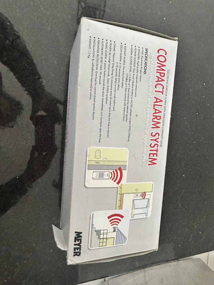 Meyer Compact Alarm System~Residential And Commercial Application