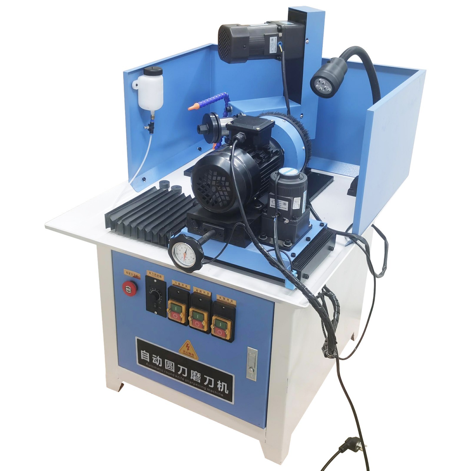 220V Automatic Round Blade Sharpening Machine 50-300mm Blade Grinding Machine