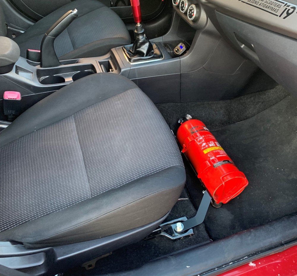 For Mitsubishi Lancer Evolution X fire extinguisher bracket