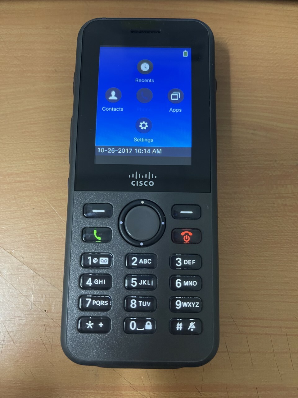 Cisco CP-8821-K9 Wireless IP VoIP Phone WITH BATTERY