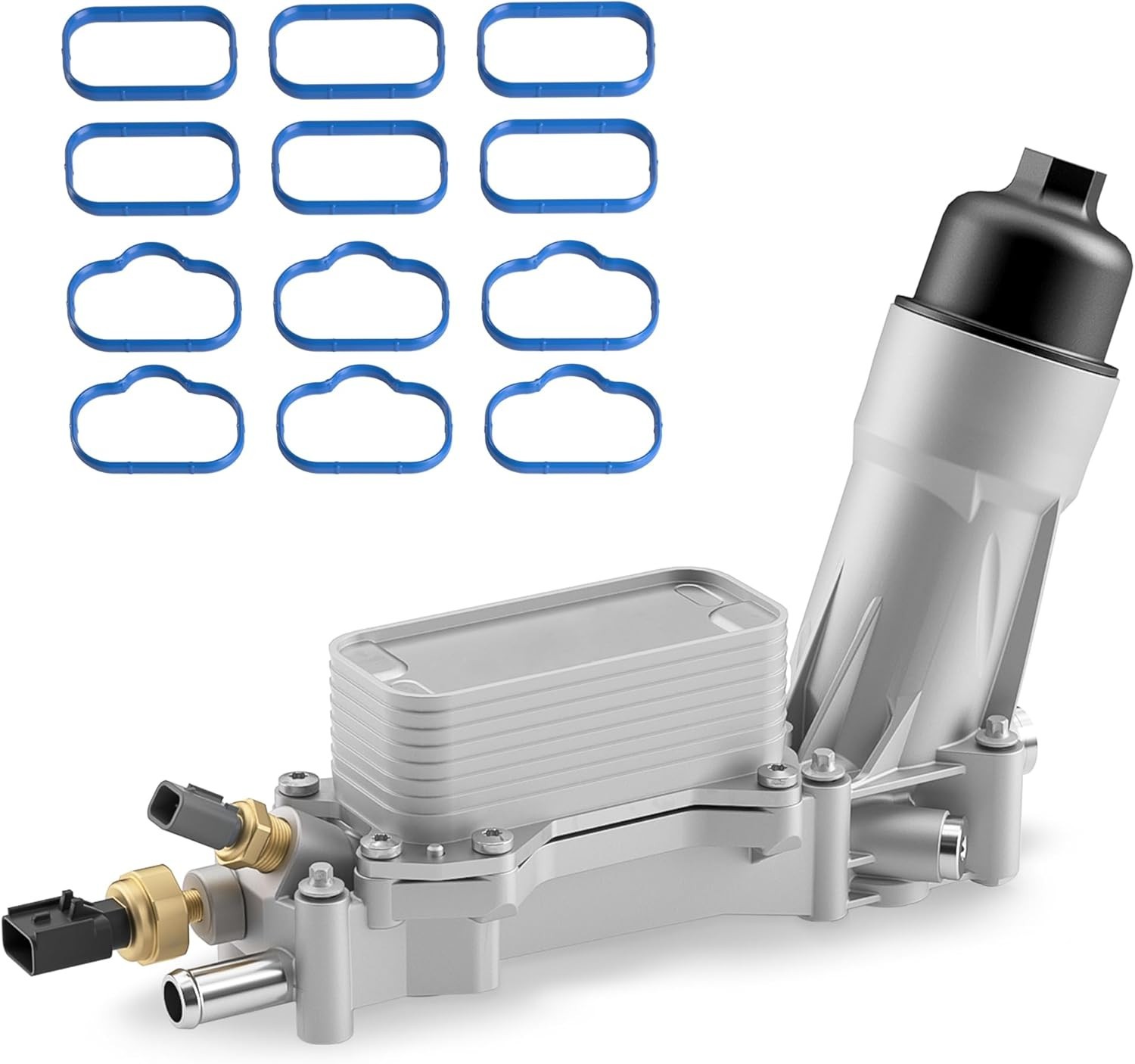 926-876 926-959 Aluminum Oil Filter Housing w/Cooler fo Chrysler Dodge Jeep 3.6L