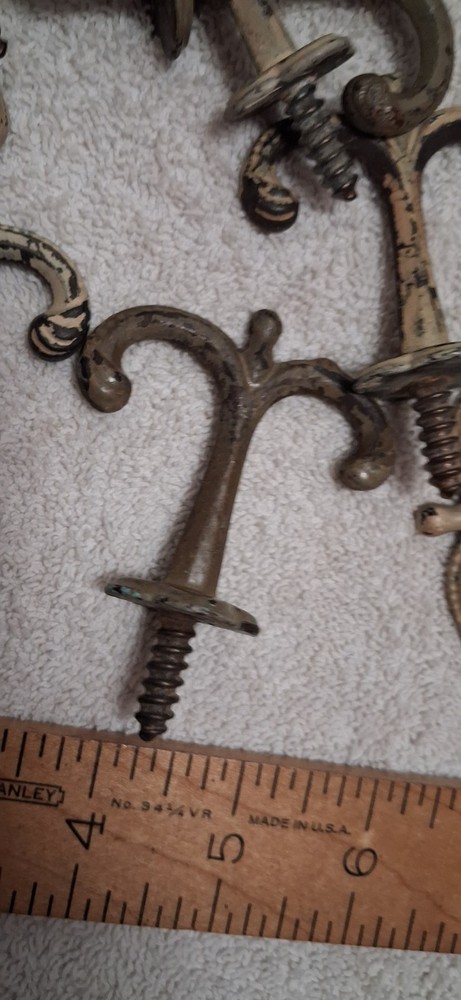 19 Vintage Ceiling Double Hooks