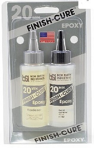 Bob-Smith Finish-Cure 20min Epoxy 4.5oz - #209