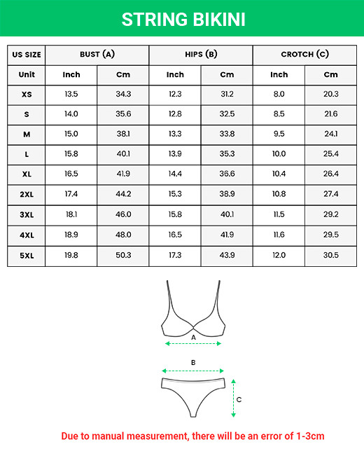 Floral 3D Print String Bikini - Triangle Bikini Set