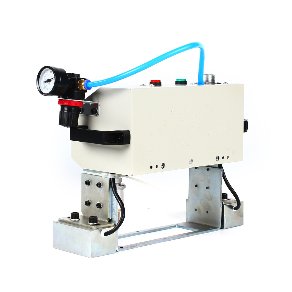 Pneumatic Dot Peen Marking Machine Vin Code Chassis Number Printer Any Angle Arc