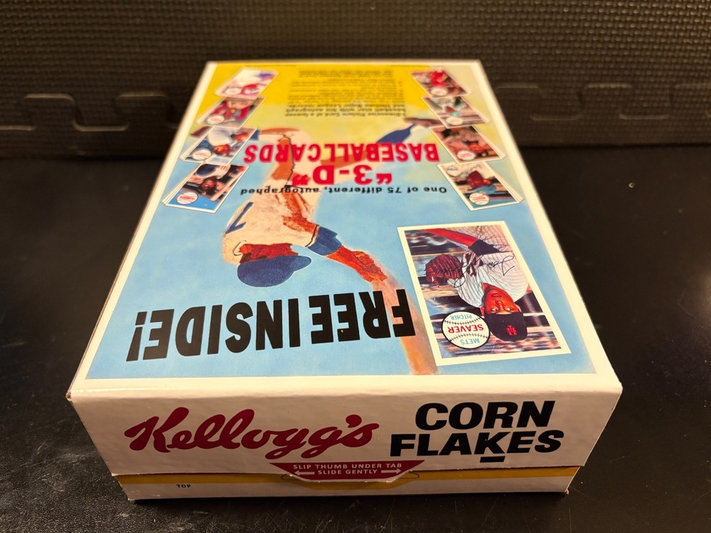 1970 Kellogg's Corn Flakes - Empty custom design display box