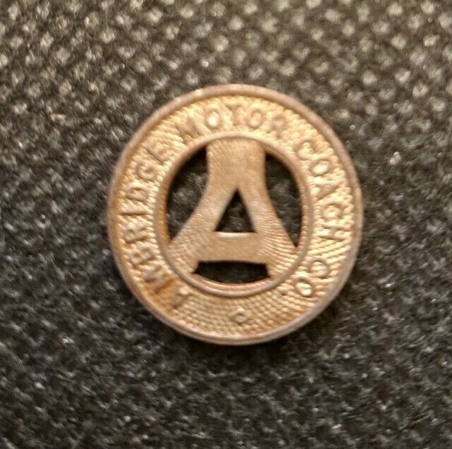 AMBRIDGE MOTOR COACH TOKEN! e3357UXX