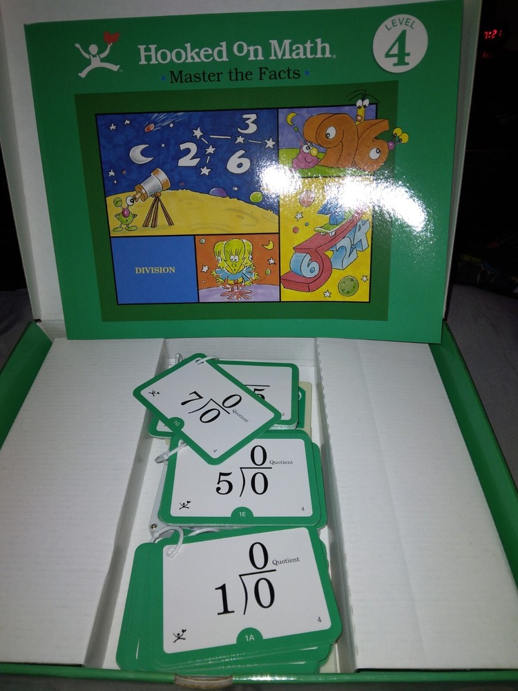 Hooked on Math Master Facts Gateway Learning Division Level 4 Home School