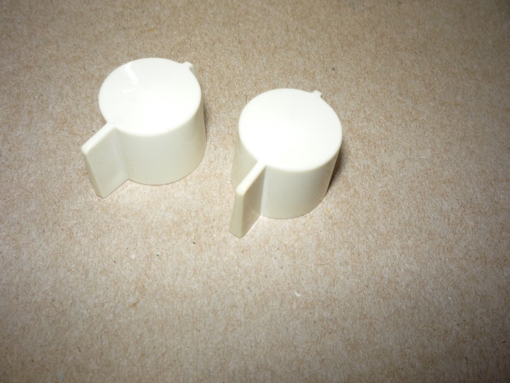 Tele Tone Type Vintage Suitcase Record Player - ORIGINAL 2 KNOB KNOBS