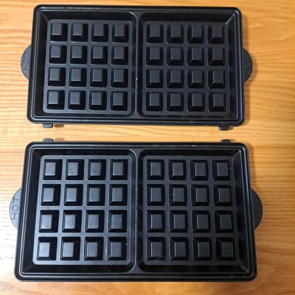 Hamilton Beach 26290 Belgian Waffle Maker 2 Replacement Non Stick Plates