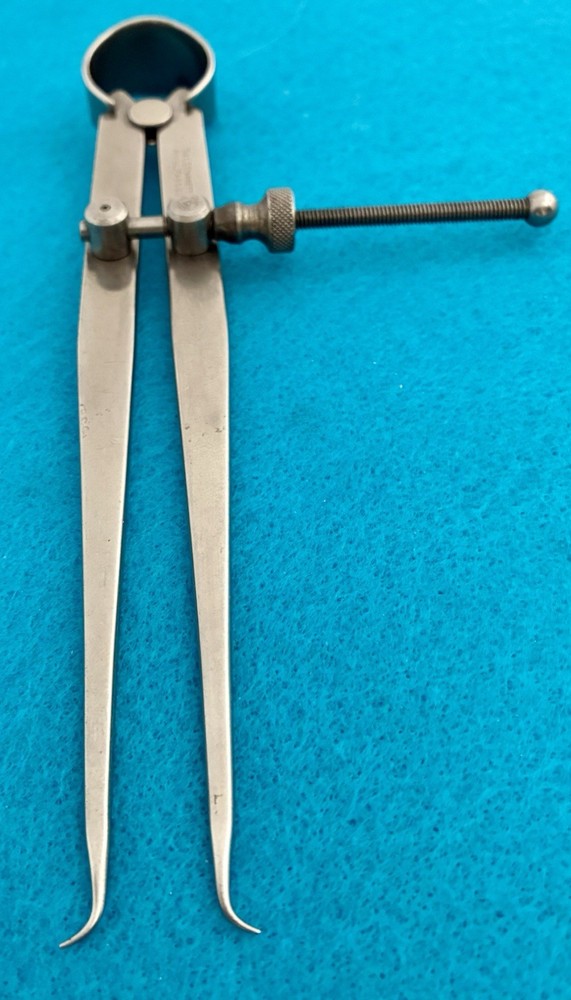 STARRETT SPRING JOINT 6 INCH INSIDE CALIPER MADE IN U.S.A. MY REF #13