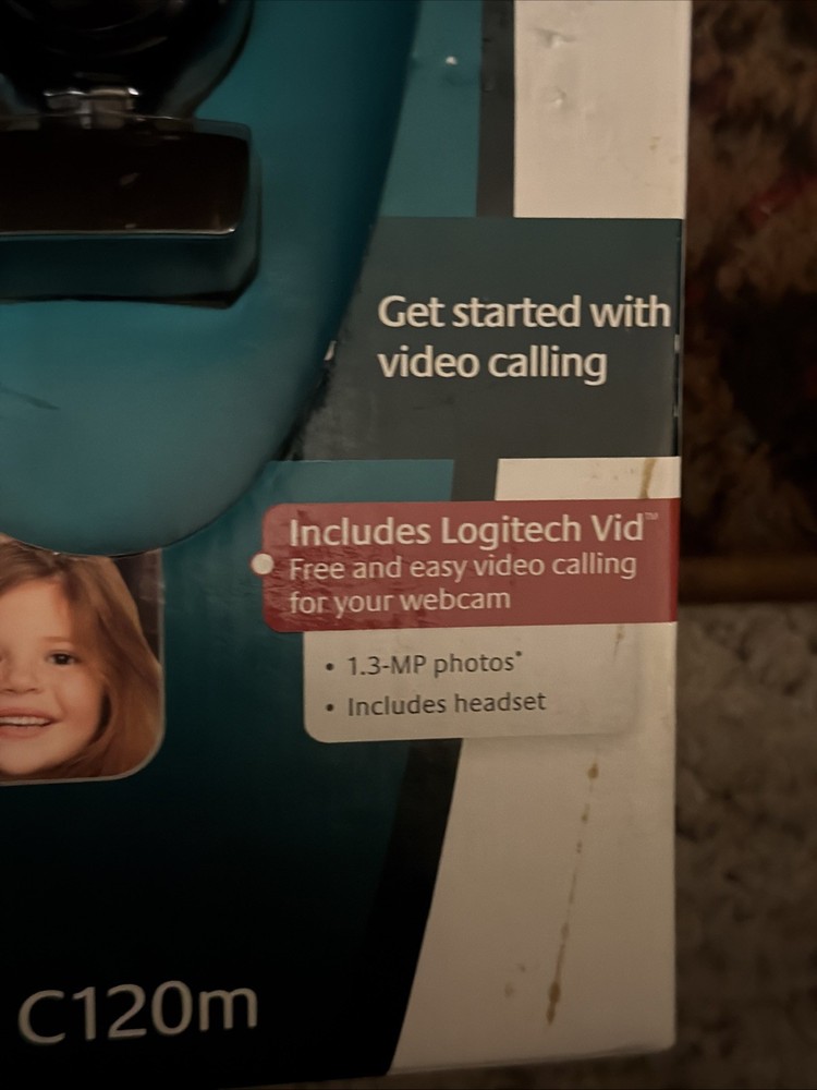 Logitech Webcam C120m - Brand New Sealed Fast Ship