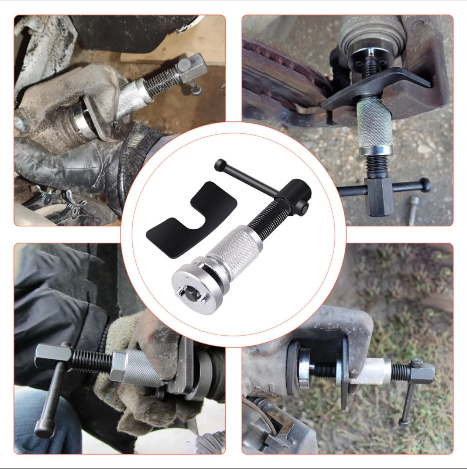 Brake Caliper Piston Rewind Tool Disk Brake Pad Replacement Kit For Ford Audi US
