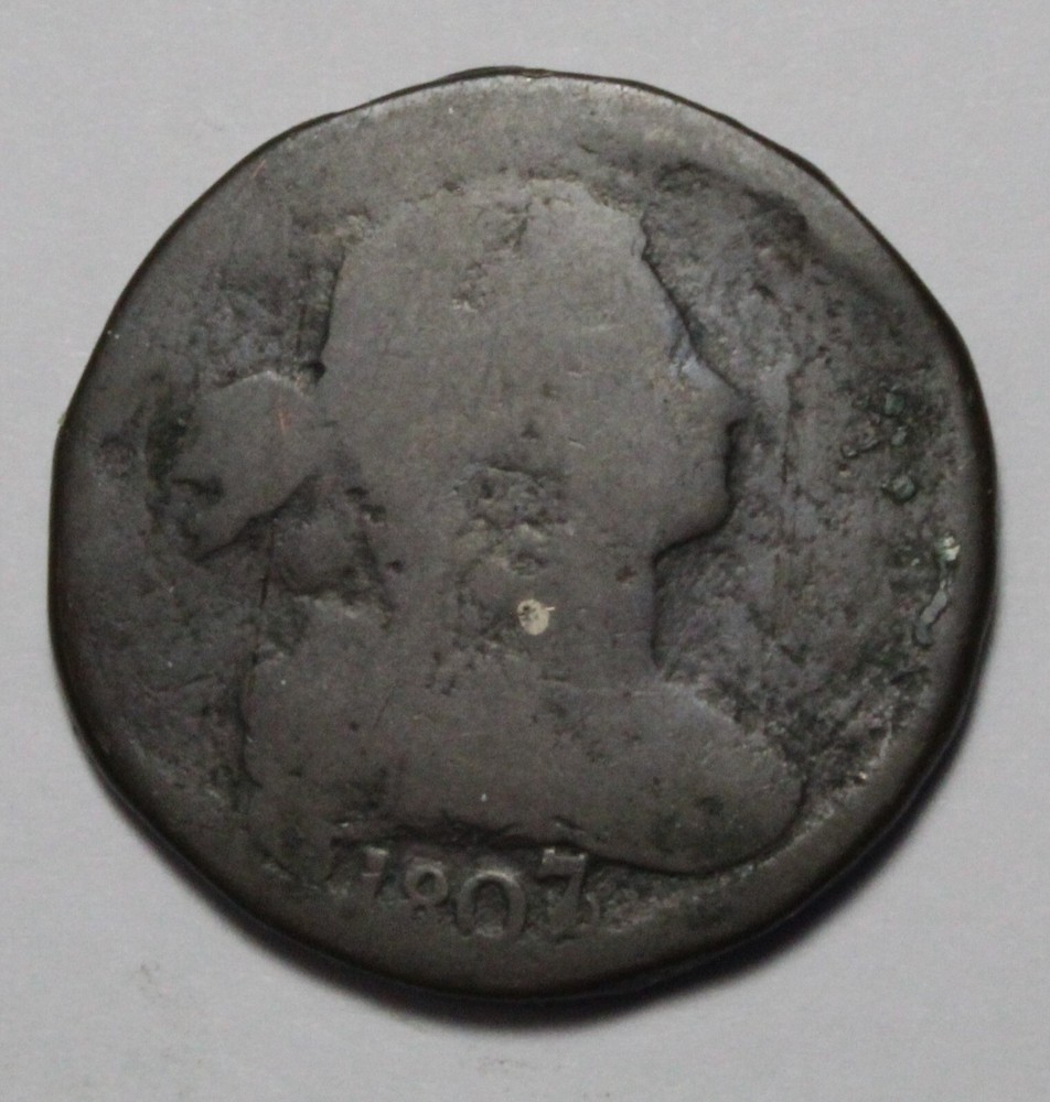 1807/6 Large Cent HU177