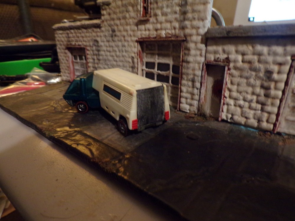 Hot Wheels heavyweights moving van interior