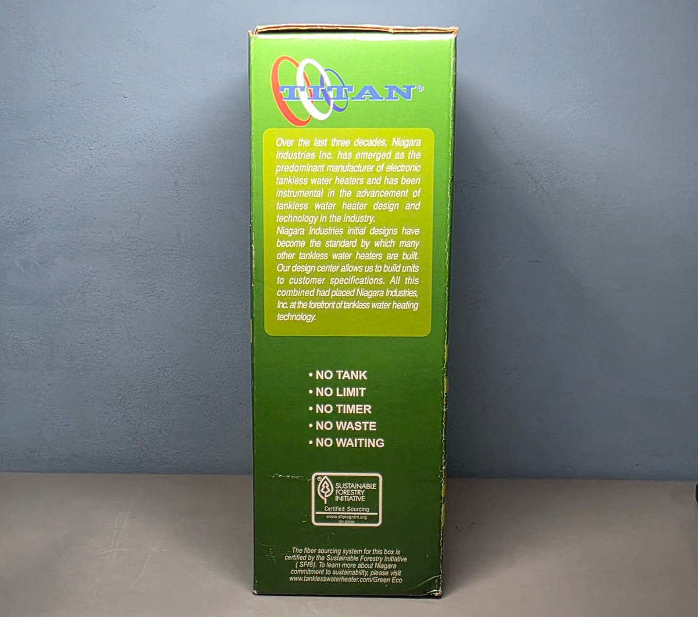 Niagara Industries Titan Electronic Tankless Water Heater - N-120X - New!