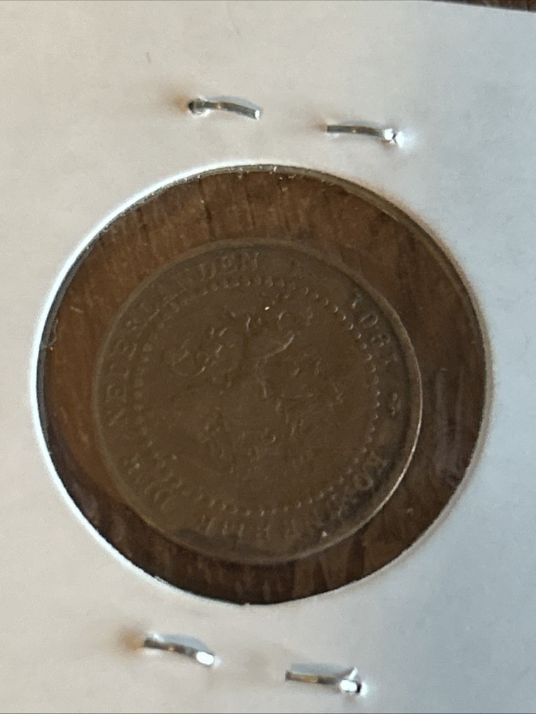 1901 Netherlands 1 Cent Coin