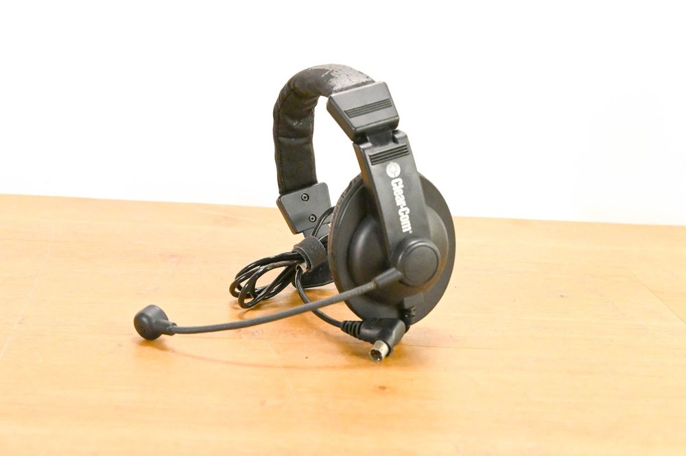 Clear-Com CC-15-MD4 Single-Ear Intercom Headset with Mini DIN Connector CG01YMD