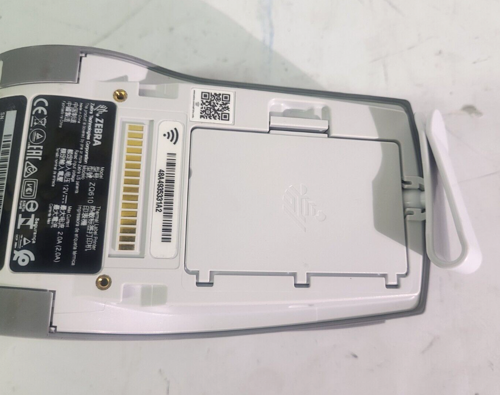 Zebra ZQ610 Thermal Label Printer W/ Battery