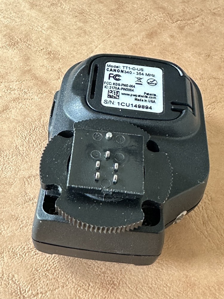Pocketwizard Mini TT1 Pocket Wizard Transmitter ControlTL Canon Digital Camera