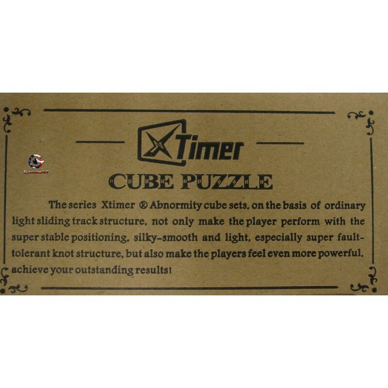 Xtimer Cube 3x3 3D by Xtimer Cube Toy Puzzle