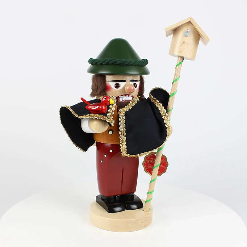 New in Box - Steinbach Chubby Size Bird Watcher German Nutcracker - S1349