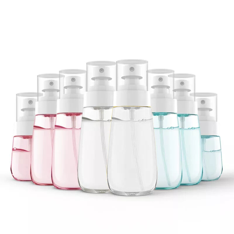 30ml Spray Bottle Small Cosmetic Container Clear Plastic Perfume Sub-bottling
