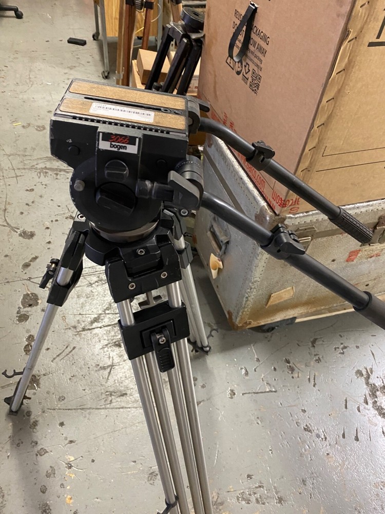 Bogen Professional Camera Tripod, and 3066 Head- Good Shape