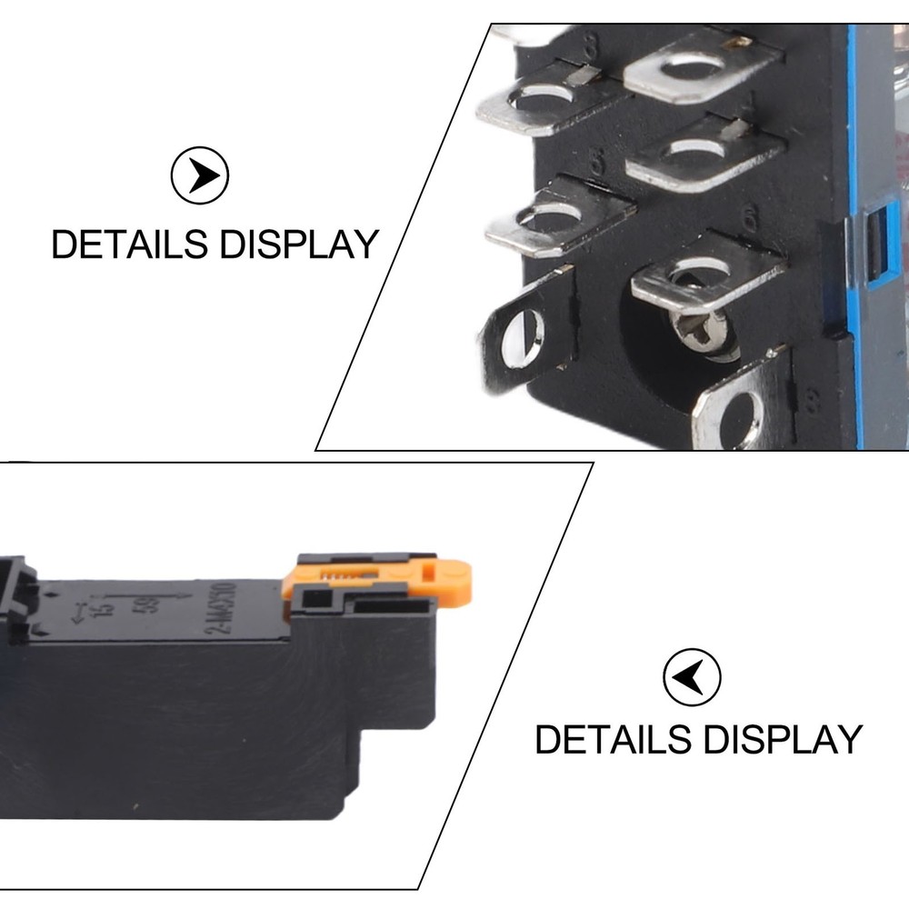 For Electrical Projects 220VAC 240VAC Relay 10A Relay High-transparency Shell