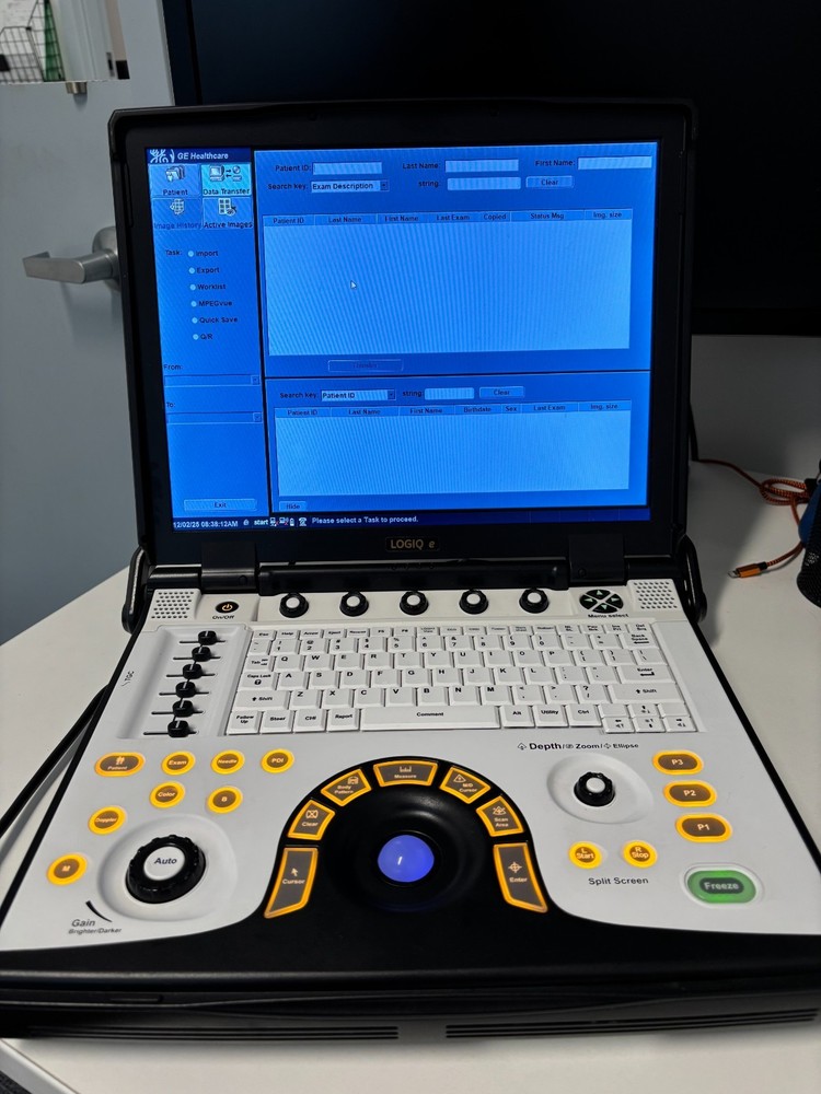 GE LOGIQ E R8 Nextgen Portable Ultrasound System
