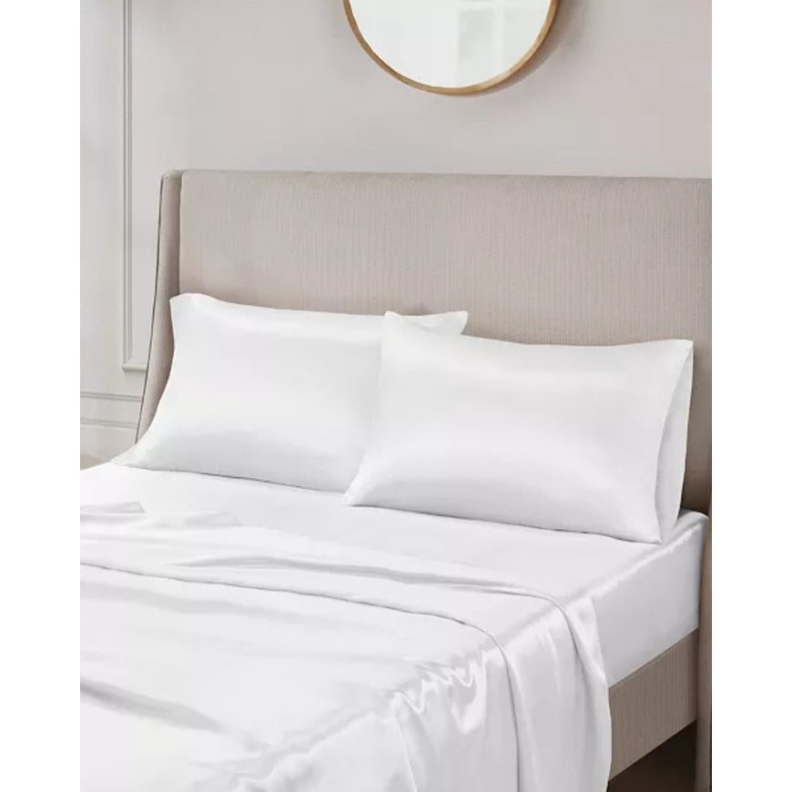 Madison Park Essentials Satin Pillowcase Pair, Standard