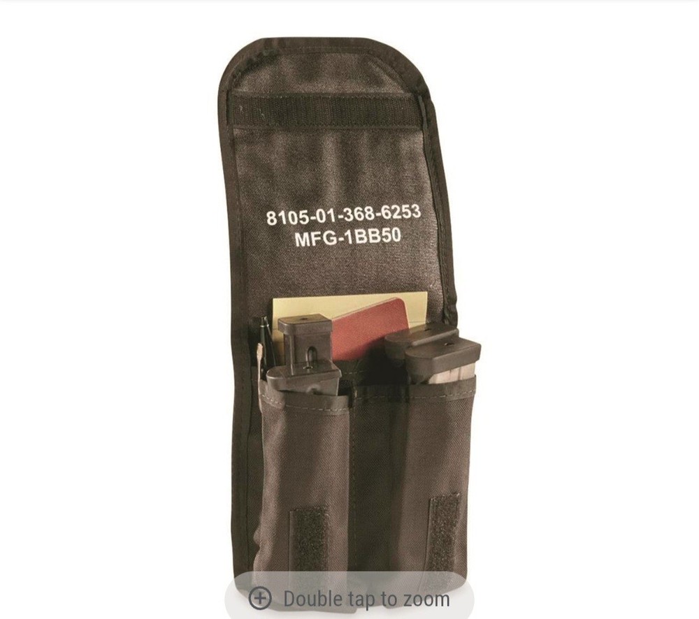 2-AN/PEQ-16A Pouch, Technical Manual, Laminated Card+Pattern diffusers+strap NEW