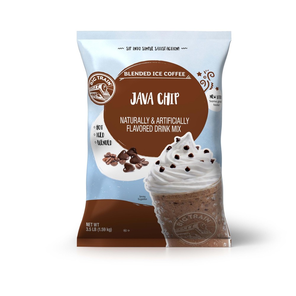 Java Chip Blended Ice Coffee Mix, 3.5 lbs - Refreshing Beverage for Summer