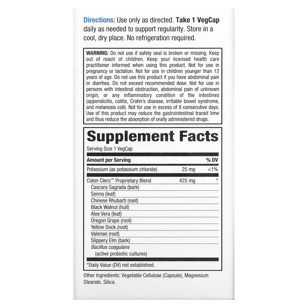 Colon Clenz, 75 VegCaps