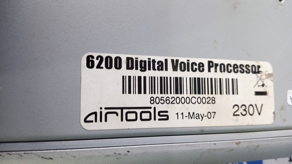 AIRTOOLS SYMETRIX 6200 DIGITAL MIC PREAMPLIFIER VOICE SPEECH PROCESSOR VOICEOVER